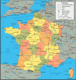 Map of France