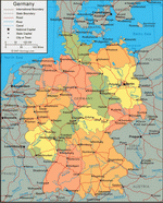 Map of Germany