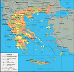 Map of Greece