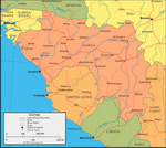 Map of Guinea