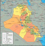 Map of Iraq