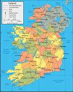 Map of Ireland