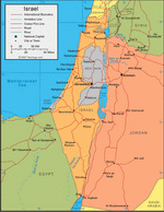 Map of Israel