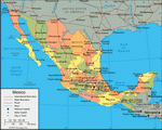 Map of Mexico