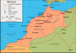 Map of Morocco