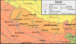 Map of Nepal