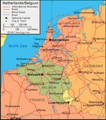 Map of Netherlands