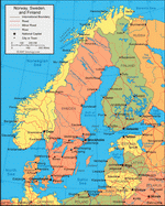 Map of Norway