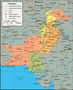 Map of Pakistan