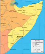 Map of Somalia