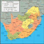 Map of South Africa