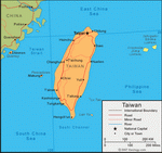 Map of Taiwan