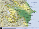 Map of Azerbaijan