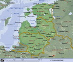 Map of Lithuania