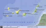 Map of Canary Islands