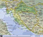 Map of Croatia