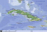 Map of Cuba