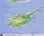 Map of Cyprus