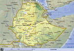 Map of Ethiopia