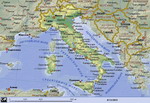 Map of Italy