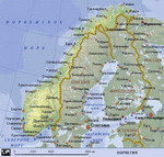 Map of Norway