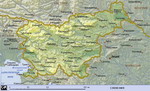 Map of Slovenia