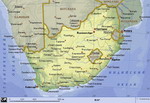 Map of South Africa