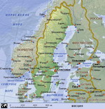 Map of Sweden