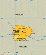 Map of Andorra