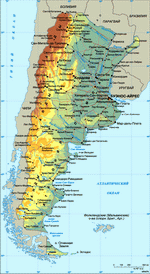 Map of Argentina