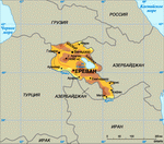 Map of Armenia