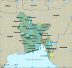 Map of Bangladesh