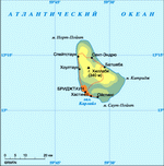 Map of Barbados