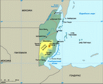 Map of Belize