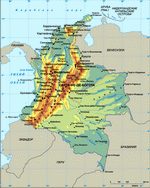 Map of Colombia