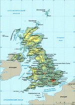 Map of United Kingdom