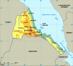 Map of Eritrea