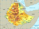 Map of Ethiopia