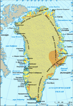 Map of Greenland