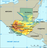 Map of Guatemala