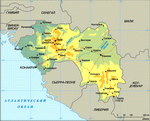 Map of Guinea