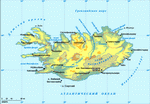 Map of Iceland