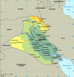 Map of Iraq