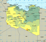 Map of Libya