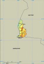 Map of Liechtenstein