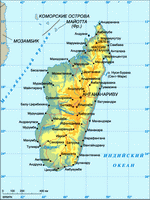 Map of Madagascar