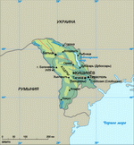 Map of Moldova