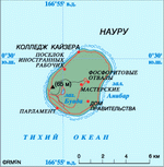 Map of Nauru