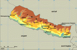 Map of Nepal