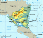 Map of Nicaragua